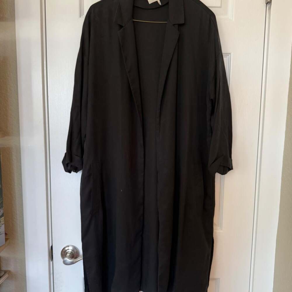Oak + Fort Women's Black Coat